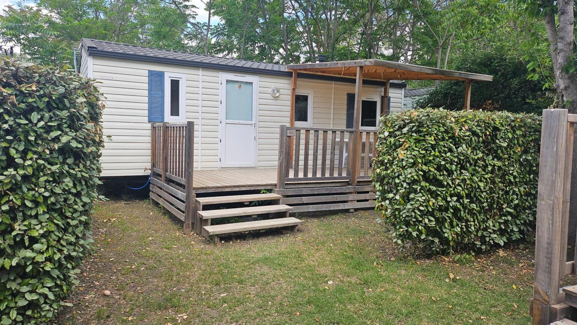 Mobil Home Climatise 6 Personnes Ла-Рок-д'Антерон Экстерьер фото